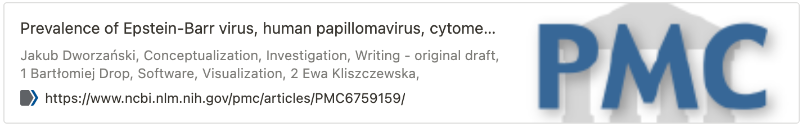 Associated with persistent viruses including fibromyalgia, chronic fatigue, MS, yadda yadda and oh look Epstein Barr virus also does it